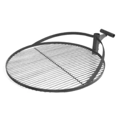 Cook King Bandito Steel Fire Bowl With Adjustable Grill -Zen Gardenia Sales 111355 bandito fire bowl grill feature1 min