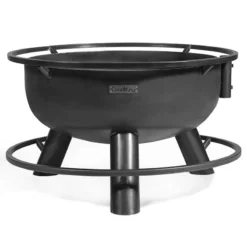 Cook King Bandito Steel Fire Bowl With Adjustable Grill -Zen Gardenia Sales 111355 bandito fire bowl grill render3 min