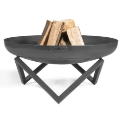 Cook King Santiago Steel Fire Bowl - 70cm 12 Cook King Santiago Steel Fire Bowl - 70cm -Zen Gardenia Sales 111373 santiago fire bowl render1 min