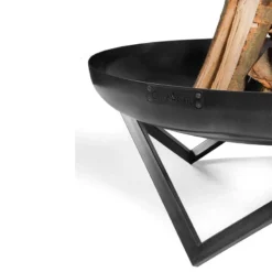 Cook King Santiago Steel Fire Bowl - 80cm -Zen Gardenia Sales 111374 santiago fire bowl feature3 min