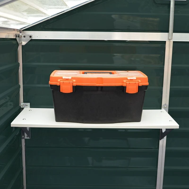 6' X 10' Palram Canopia Green Skylight Plastic Shed (1.85m X 3.04m) 13 6' X 10' Palram Canopia Green Skylight Plastic Shed (1.85m X 3.04m) - Image 11