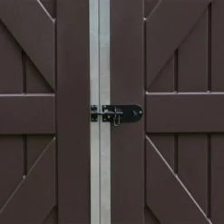 6' X 10' Palram Canopia Tan Skylight Plastic Shed (1.85m X 3m) -Zen Gardenia Sales 11 707209hdbun 6x10 palram canopia tan skylight shed feature8 min