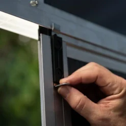 11' X 9' Palram Canopia Yukon Dark Grey Skylight Plastic Shed With WPC Floor (3.3m X 2.7m) 29 11' X 9' Palram Canopia Yukon Dark Grey Skylight Plastic Shed With WPC Floor (3.3m X 2.7m) -Zen Gardenia Sales 12 705160 11x9 palram canopia yukon shed feature6 min