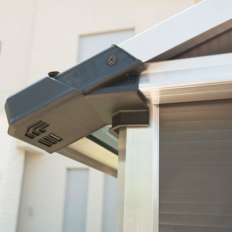 11' X 9' Palram Canopia Yukon Dark Grey Skylight Plastic Shed With WPC Floor (3.3m X 2.7m) 14 11' X 9' Palram Canopia Yukon Dark Grey Skylight Plastic Shed With WPC Floor (3.3m X 2.7m) - Image 12