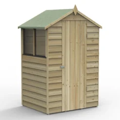 4' X 3' Forest 4Life 25yr Guarantee Overlap Pressure Treated Apex Wooden Shed (1.34m X 1m) 34 4' X 3' Forest 4Life 25yr Guarantee Overlap Pressure Treated Apex Wooden Shed (1.34m X 1m) -Zen Gardenia Sales 15 opa43mhd render1 min 1