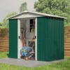 6' X 4' Yardmaster Green Metal Shed 65GEYZ (1.86m X 1.25m) -Zen Gardenia Sales 17214 65geyz 1 min