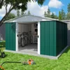 10' X 13' Yardmaster Metal Shed (3.03m X 3.96m) -Zen Gardenia Sales 17221 1013geyz 1 min 1