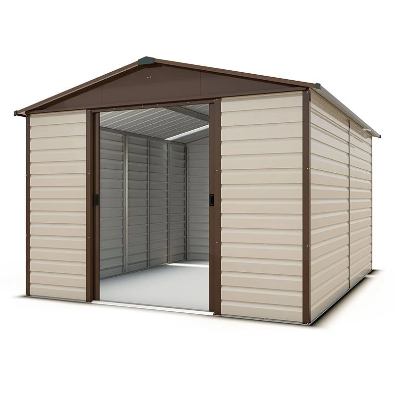 10' X 12' Yardmaster Shiplap Metal Shed (3.03m X 3.78m) 4 10' X 12' Yardmaster Shiplap Metal Shed (3.03m X 3.78m) - Image 2