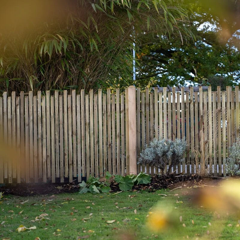 Forest 6' X 3' Pressure Treated Contemporary Picket Fence Panel (1.83m X 0.9m) 4 Forest 6' X 3' Pressure Treated Contemporary Picket Fence Panel (1.83m X 0.9m) - Image 2