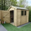 8' X 6' Forest Timberdale 25yr Guarantee Tongue & Groove Pressure Treated Apex Shed (2.47m X 1.98m)