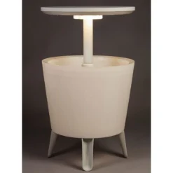 Keter Cool Box Table Bar With Lighting 18 Keter Cool Box Table Bar With Lighting -Zen Gardenia Sales 233502 keter cool bar with lights insitu4 min