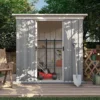 6' X 4' Yardmaster Platinum Tall Pent Metal Shed (1.9m X 1.19m) 1 6' X 4' Yardmaster Platinum Tall Pent Metal Shed (1.9m X 1.19m) -Zen Gardenia Sales 25287 64tpz 1 1