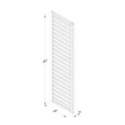 10' X 6'8 Forest Modular Wooden Garden Seating Set Number 4 (3.06m X 2.03m) 17 10' X 6'8 Forest Modular Wooden Garden Seating Set Number 4 (3.06m X 2.03m) -Zen Gardenia Sales 3 modseat4hd drawing2 min 1