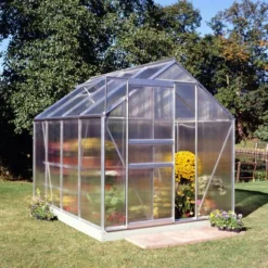 6'4 X 8'6 Halls Popular 68 Small Greenhouse (1.93 X 2.57m) -Zen Gardenia Sales 394474 popular 86 polycarbonate base
