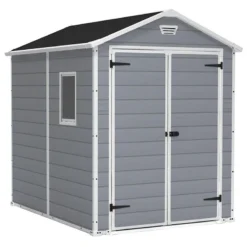 6' X 8' Keter Manor Plastic Garden Shed (1.86m X 2.37m) 16 6' X 8' Keter Manor Plastic Garden Shed (1.86m X 2.37m) -Zen Gardenia Sales 4 230256 6x8 keter manor render1 min