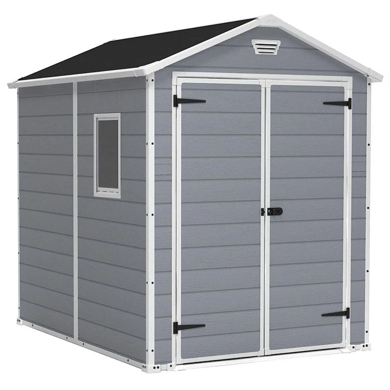 6' X 8' Keter Manor Plastic Garden Shed (1.86m X 2.37m) 6 6' X 8' Keter Manor Plastic Garden Shed (1.86m X 2.37m) - Image 4