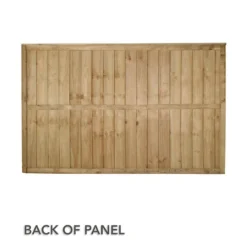 Forest 6' X 4' Pressure Treated Vertical Closeboard Fence Panel (1.83m X 1.22m) -Zen Gardenia Sales 5 vbp64ptr cutout min