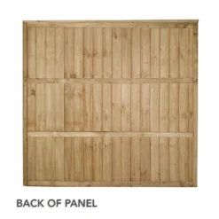 Forest 6' X 5'6 Pressure Treated Vertical Closeboard Fence Panel (1.83m X 1.69m) -Zen Gardenia Sales 5 vbp656ptr cutout min