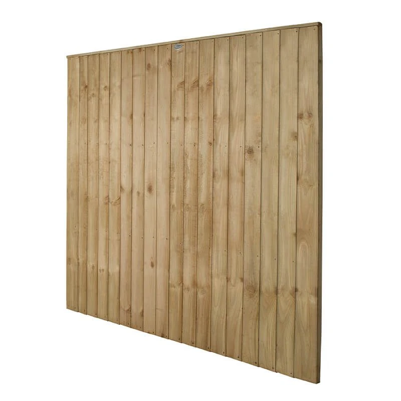 Forest 6' X 6' Pressure Treated Vertical Closeboard Fence Panel (1.83m X 1.85m) 7 Forest 6' X 6' Pressure Treated Vertical Closeboard Fence Panel (1.83m X 1.85m) - Image 5