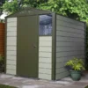 6' X 3' Trimetals Premium Titan 630 Metal Shed (1.76m X 1.01m) -Zen Gardenia Sales 630 01