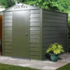 6' X 8' Trimetals Premium Titan 680 Metal Shed (1.76m X 2.37m) -Zen Gardenia Sales 680 01