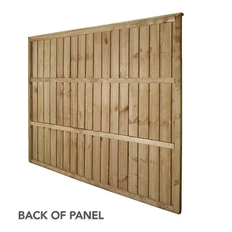 Forest 6' X 5' Pressure Treated Vertical Closeboard Fence Panel (1.83m X 1.52m) 9 Forest 6' X 5' Pressure Treated Vertical Closeboard Fence Panel (1.83m X 1.52m) - Image 7