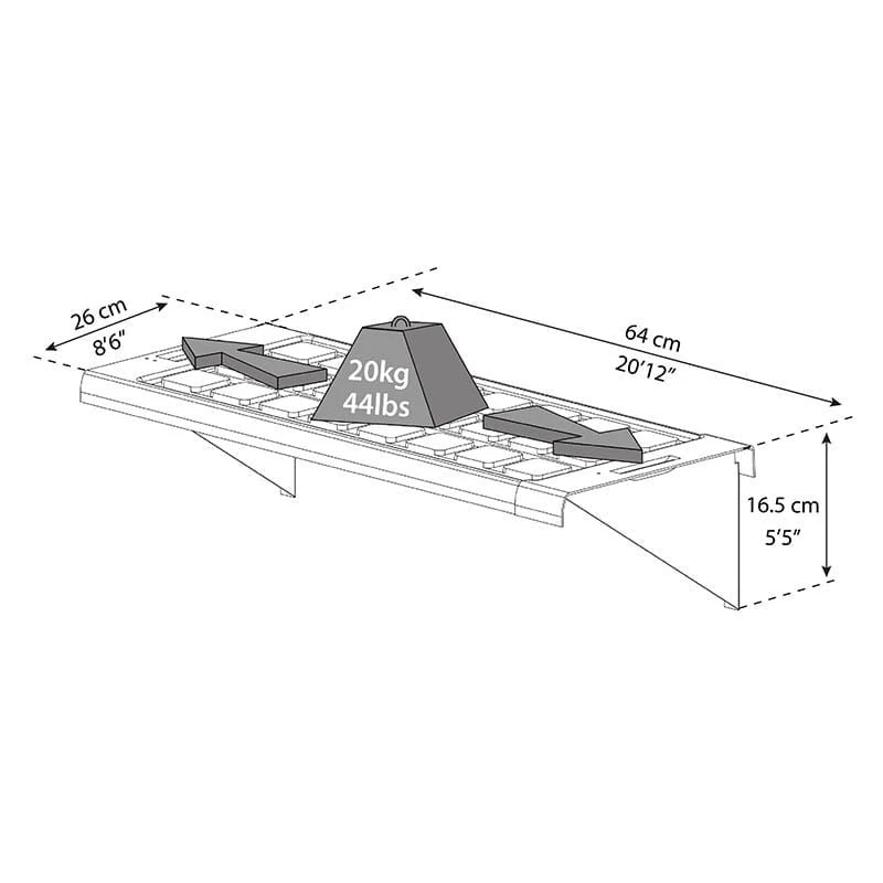 Palram Canopia Greenhouse Shelves X2 7 Palram Canopia Greenhouse Shelves X2 - Image 5