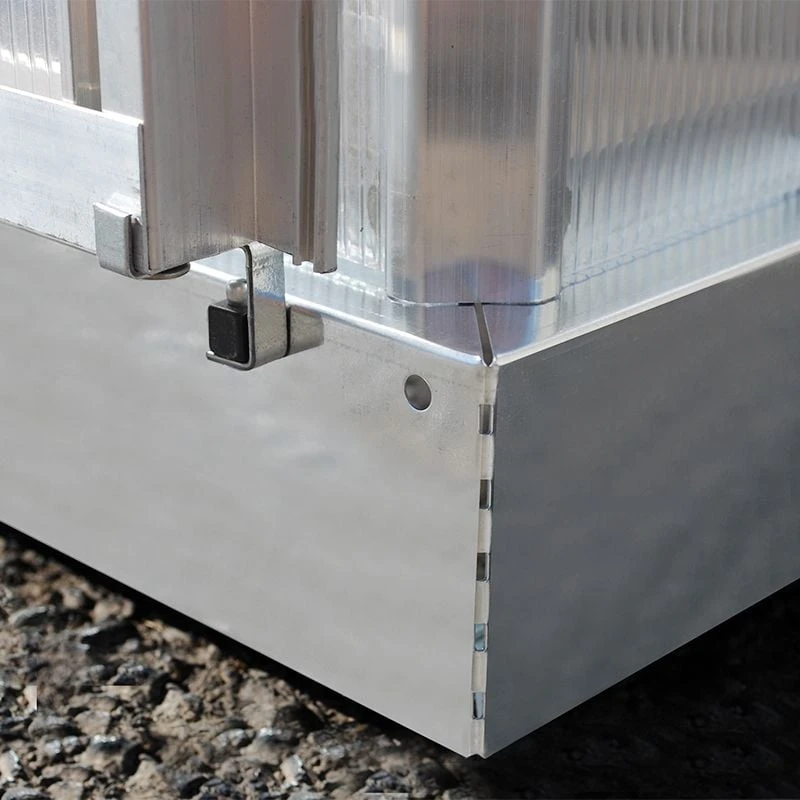 6'x4' Palram Canopia Harmony Small Silver Polycarbonate Greenhouse (1.8x1.2m) 7 6'x4' Palram Canopia Harmony Small Silver Polycarbonate Greenhouse (1.8x1.2m) - Image 5