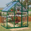 6'x4' Palram Canopia Hybrid Small Green Polycarbonate Greenhouse (1.8x1.2m) 2 6'x4' Palram Canopia Hybrid Small Green Polycarbonate Greenhouse (1.8x1.2m) -Zen Gardenia Sales 701652 hybrid 6x4 green main