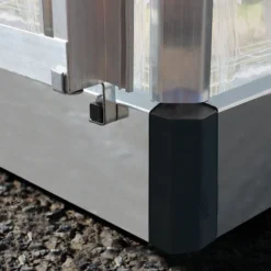 6'x12' Palram Canopia Hybrid Large Walk In Silver Polycarbonate Greenhouse (1.8x3.6m) 16 6'x12' Palram Canopia Hybrid Large Walk In Silver Polycarbonate Greenhouse (1.8x3.6m) -Zen Gardenia Sales 701782 hybrid 6x12 silver base