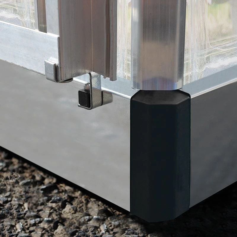 6'x12' Palram Canopia Hybrid Large Walk In Silver Polycarbonate Greenhouse (1.8x3.6m) 7 6'x12' Palram Canopia Hybrid Large Walk In Silver Polycarbonate Greenhouse (1.8x3.6m) - Image 5