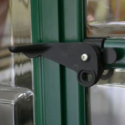 6'x14' Palram Canopia Hybrid Large Walk In Green Polycarbonate Greenhouse (1.8x4.2m) -Zen Gardenia Sales 701791 hybrid 6x14 green door handle