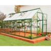 6'x14' Palram Canopia Hybrid Large Walk In Green Polycarbonate Greenhouse (1.8x4.2m) -Zen Gardenia Sales 701791 hybrid 6x14 green main