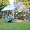 8'x12' Palram Canopia Balance Large Walk In Aluminium Framed Greenhouse (2.4x3.6m) -Zen Gardenia Sales 701925 02