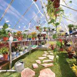 8'x12' Palram Canopia Balance Large Walk In Aluminium Framed Greenhouse (2.4x3.6m) -Zen Gardenia Sales 701925 04