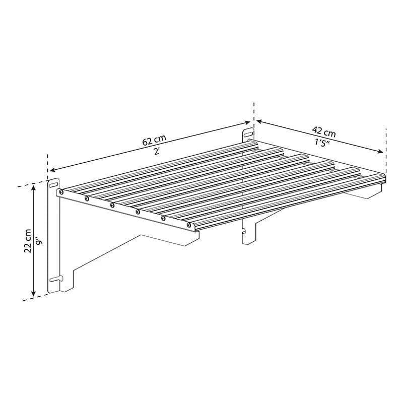 Palram Canopia Heavy Duty Greenhouse Shelving 5 Palram Canopia Heavy Duty Greenhouse Shelving - Image 3