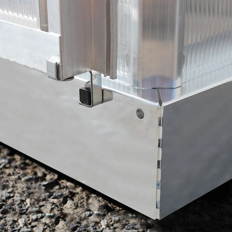 8'x12' Palram Canopia Essence Large Walk In Aluminium Framed Greenhouse (2.4x3.6m) 9 8'x12' Palram Canopia Essence Large Walk In Aluminium Framed Greenhouse (2.4x3.6m) - Image 7