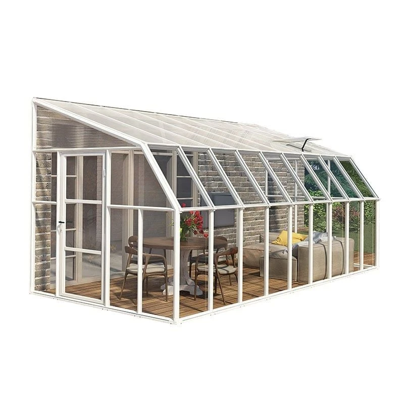 8' X 18' Palram Canopia Rion Clear Sun Room (2.57m X 5.70m) 4 8' X 18' Palram Canopia Rion Clear Sun Room (2.57m X 5.70m) - Image 2