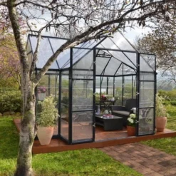 12'x10' Palram Canopia Victory Orangery Large Walk In Polycarbonate Greenhouse (3.6x3m) -Zen Gardenia Sales 702422 05 1
