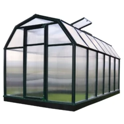 6'x12' Palram Canopia Rion EcoGrow Large Green Polycarbonate Greenhouse (1.8x3.6m) -Zen Gardenia Sales 702471 03