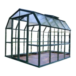 Palram Canopia Rion Grand Gardner 8x8 Green Greenhouse -Zen Gardenia Sales 702492 03