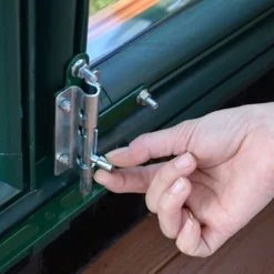 8'x12' Palram Canopia Rion Grand Gardener Large Polycarbonate Greenhouse (2.4x3.6m) -Zen Gardenia Sales 702493 grand gardener clear 8x12 bolt1