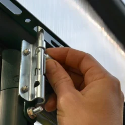 8'x12' Palram Canopia Rion Grand Gardener Large Polycarbonate Greenhouse (2.4x3.6m) -Zen Gardenia Sales 702493 grand gardener clear 8x12 bolt2