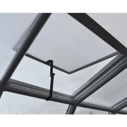 8'x12' Palram Canopia Rion Grand Gardener Large Polycarbonate Greenhouse (2.4x3.6m) -Zen Gardenia Sales 702493 grand gardener clear 8x12 roof vent