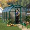 6'x6' Palram Canopia Rion EcoGrow Small Green Polycarbonate Greenhouse (1.8x1.8m) 1 6'x6' Palram Canopia Rion EcoGrow Small Green Polycarbonate Greenhouse (1.8x1.8m) -Zen Gardenia Sales 702521 01