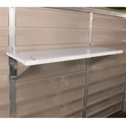 Palram Canopia 3' X 1' Shed Shelving For Skylight And Rubicon Sheds 13 Palram Canopia 3' X 1' Shed Shelving For Skylight And Rubicon Sheds -Zen Gardenia Sales 702562 palram canopia 3x1 shed shelving insitu1 min