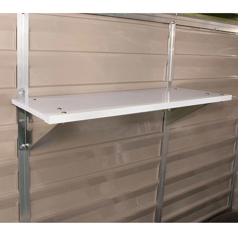 Palram Canopia 3' X 1' Shed Shelving For Skylight And Rubicon Sheds 8 Palram Canopia 3' X 1' Shed Shelving For Skylight And Rubicon Sheds - Image 6