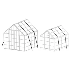 Palram Canopia Greenhouse Anchor Kit -Zen Gardenia Sales 702771 anchoring kit greenhouses drawing1