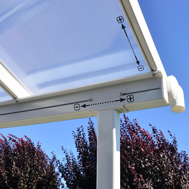 10x30 Palram Canopia Sierra White Patio Cover 13 10x30 Palram Canopia Sierra White Patio Cover - Image 11