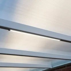 10x30 Palram Canopia Sierra White Patio Cover 23 10x30 Palram Canopia Sierra White Patio Cover -Zen Gardenia Sales 703196 palram sierra patio cover roof white 3x9 15 lighting4